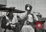 Standbild USS Melvin DD-680 Peleliu Palau Inseln, 1944, aus Sekunde 52 historischem Filmmaterial Videoclip 65675022935