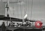 Standbild USS Melvin DD-680 Peleliu Palau Inseln, 1944, aus Sekunde 62 historischem Filmmaterial Videoclip 65675022935