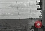Standbild American Naval Task Force Peleliu Palau Inseln, 1944, aus Sekunde 21 historischem Filmmaterial Videoclip 65675022937
