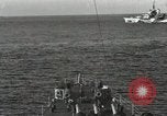 Standbild American Naval Task Force Peleliu Palau Inseln, 1944, aus Sekunde 38 historischem Filmmaterial Videoclip 65675022937