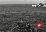 Standbild American Naval Task Force Peleliu Palau Inseln, 1944, aus Sekunde 40 historischem Filmmaterial Videoclip 65675022937