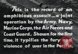 Image of Invasion task force in Pacific Peleliu Palau Islands, 1944, second 36 stock footage video 65675022962