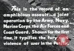Image of Invasion task force in Pacific Peleliu Palau Islands, 1944, second 38 stock footage video 65675022962