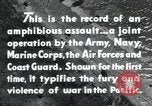 Image of Invasion task force in Pacific Peleliu Palau Islands, 1944, second 39 stock footage video 65675022962