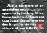 Image of Invasion task force in Pacific Peleliu Palau Islands, 1944, second 43 stock footage video 65675022962