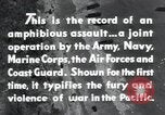 Image of Invasion task force in Pacific Peleliu Palau Islands, 1944, second 44 stock footage video 65675022962