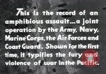 Image of Invasion task force in Pacific Peleliu Palau Islands, 1944, second 45 stock footage video 65675022962