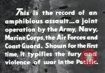 Image of Invasion task force in Pacific Peleliu Palau Islands, 1944, second 46 stock footage video 65675022962