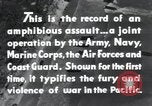 Image of Invasion task force in Pacific Peleliu Palau Islands, 1944, second 49 stock footage video 65675022962