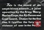 Image of Invasion task force in Pacific Peleliu Palau Islands, 1944, second 53 stock footage video 65675022962