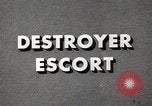 Image Destroyer Escort United States USA, 1944, de la seconde 29 séquences d'archives historiques vidéo 65675022981