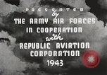 Image of P-47 Thunderbolt United States USA, 1943, second 25 stock footage video 65675022991