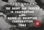 Image of P-47 Thunderbolt United States USA, 1943, second 30 stock footage video 65675022991
