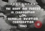 Image of P-47 Thunderbolt United States USA, 1943, second 32 stock footage video 65675022991