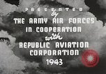 Image of P-47 Thunderbolt United States USA, 1943, second 35 stock footage video 65675022991