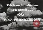 Image of P-47 Thunderbolt United States USA, 1943, second 43 stock footage video 65675022991
