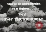 Image of P-47 Thunderbolt United States USA, 1943, second 44 stock footage video 65675022991
