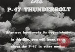 Image of P-47 Thunderbolt United States USA, 1943, second 51 stock footage video 65675022991