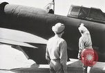 Image of Pilot receives familiarization training in P-47 aircraft United States USA, 1943, second 20 stock footage video 65675022993