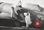 Image of Pilot receives familiarization training in P-47 aircraft United States USA, 1943, second 24 stock footage video 65675022993