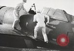 Image of Pilot receives familiarization training in P-47 aircraft United States USA, 1943, second 28 stock footage video 65675022993