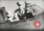 Image of Pilot receives familiarization training in P-47 aircraft United States USA, 1943, second 37 stock footage video 65675022993