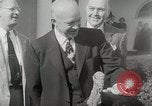 Image of President Dwight D Eisenhower Washington DC USA, 1953, second 15 stock footage video 65675023022