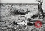 Standbild eidgenössischen Soldaten Ojinaga Mexiko, 1913, aus Sekunde 17 historischem Filmmaterial Videoclip 65675023029
