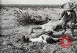 Standbild eidgenössischen Soldaten Ojinaga Mexiko, 1913, aus Sekunde 18 historischem Filmmaterial Videoclip 65675023029