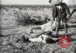 Standbild eidgenössischen Soldaten Ojinaga Mexiko, 1913, aus Sekunde 19 historischem Filmmaterial Videoclip 65675023029