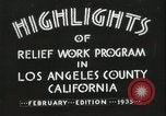 Image of Relief Administration Los Angeles California USA, 1935, second 24 stock footage video 65675023041