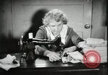 Image of Relief Administration Sewing Projects Los Angeles California USA, 1935, second 21 stock footage video 65675023046