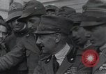 Image of Gabriele D'Annunzio welcomed as he enters Fiume Fiume Croatia, 1919, second 18 stock footage video 65675023056
