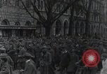 Image of Gabriele D'Annunzio welcomed as he enters Fiume Fiume Croatia, 1919, second 21 stock footage video 65675023056