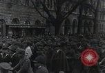 Image of Gabriele D'Annunzio welcomed as he enters Fiume Fiume Croatia, 1919, second 25 stock footage video 65675023056