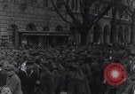 Image of Gabriele D'Annunzio welcomed as he enters Fiume Fiume Croatia, 1919, second 26 stock footage video 65675023056