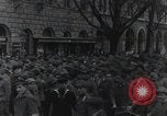 Image of Gabriele D'Annunzio welcomed as he enters Fiume Fiume Croatia, 1919, second 27 stock footage video 65675023056