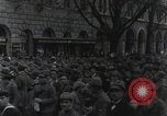 Image of Gabriele D'Annunzio welcomed as he enters Fiume Fiume Croatia, 1919, second 29 stock footage video 65675023056