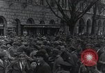 Image of Gabriele D'Annunzio welcomed as he enters Fiume Fiume Croatia, 1919, second 32 stock footage video 65675023056