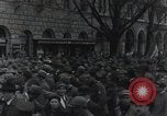 Image of Gabriele D'Annunzio welcomed as he enters Fiume Fiume Croatia, 1919, second 33 stock footage video 65675023056