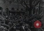 Image of Gabriele D'Annunzio welcomed as he enters Fiume Fiume Croatia, 1919, second 34 stock footage video 65675023056