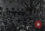 Image of Gabriele D'Annunzio welcomed as he enters Fiume Fiume Croatia, 1919, second 35 stock footage video 65675023056