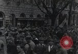Image of Gabriele D'Annunzio welcomed as he enters Fiume Fiume Croatia, 1919, second 39 stock footage video 65675023056
