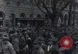Image of Gabriele D'Annunzio welcomed as he enters Fiume Fiume Croatia, 1919, second 40 stock footage video 65675023056