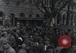Image of Gabriele D'Annunzio welcomed as he enters Fiume Fiume Croatia, 1919, second 41 stock footage video 65675023056