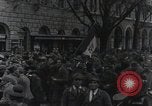 Image of Gabriele D'Annunzio welcomed as he enters Fiume Fiume Croatia, 1919, second 43 stock footage video 65675023056