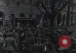Image of Gabriele D'Annunzio welcomed as he enters Fiume Fiume Croatia, 1919, second 44 stock footage video 65675023056