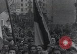 Image of Gabriele D'Annunzio welcomed as he enters Fiume Fiume Croatia, 1919, second 45 stock footage video 65675023056