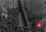 Image of Gabriele D'Annunzio welcomed as he enters Fiume Fiume Croatia, 1919, second 46 stock footage video 65675023056