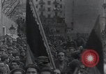 Image of Gabriele D'Annunzio welcomed as he enters Fiume Fiume Croatia, 1919, second 47 stock footage video 65675023056